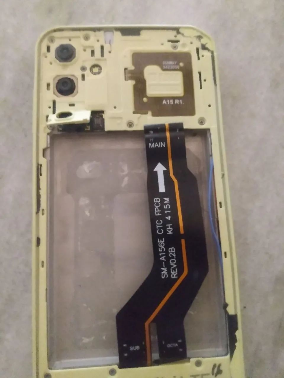 Carcaça de Samsung A15