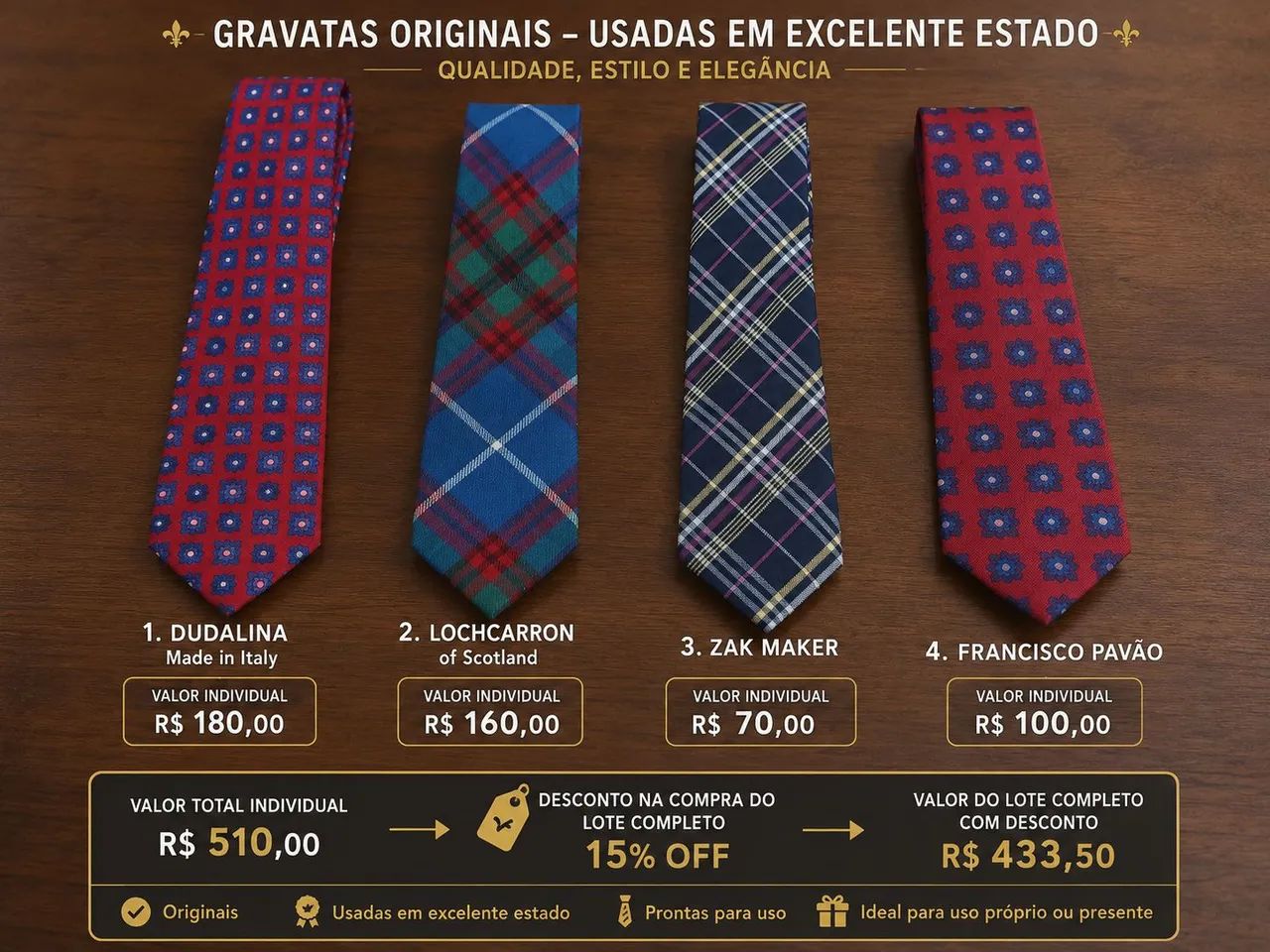 Gravatas Originais 