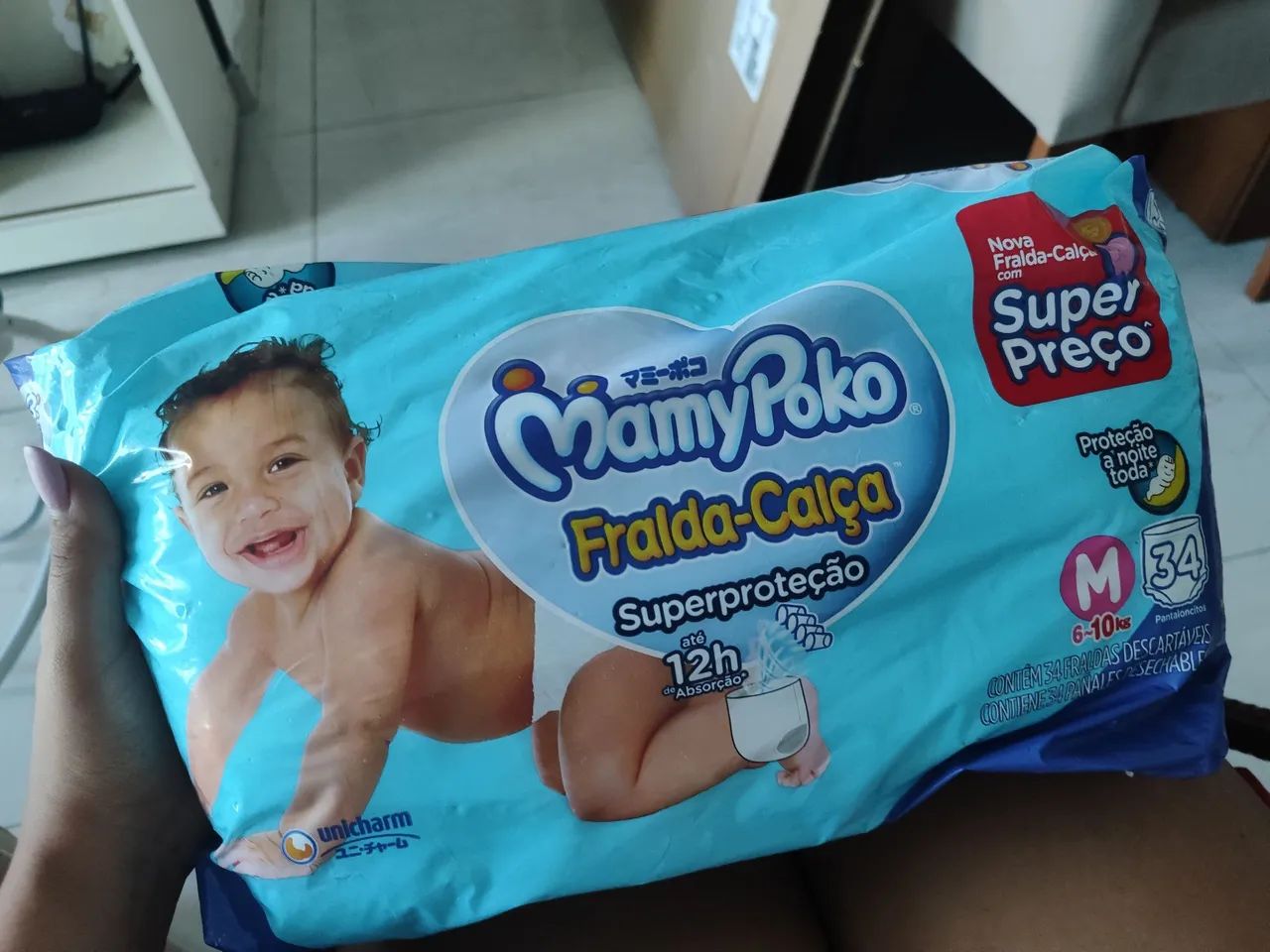 Fraldas shortinho mamypoko