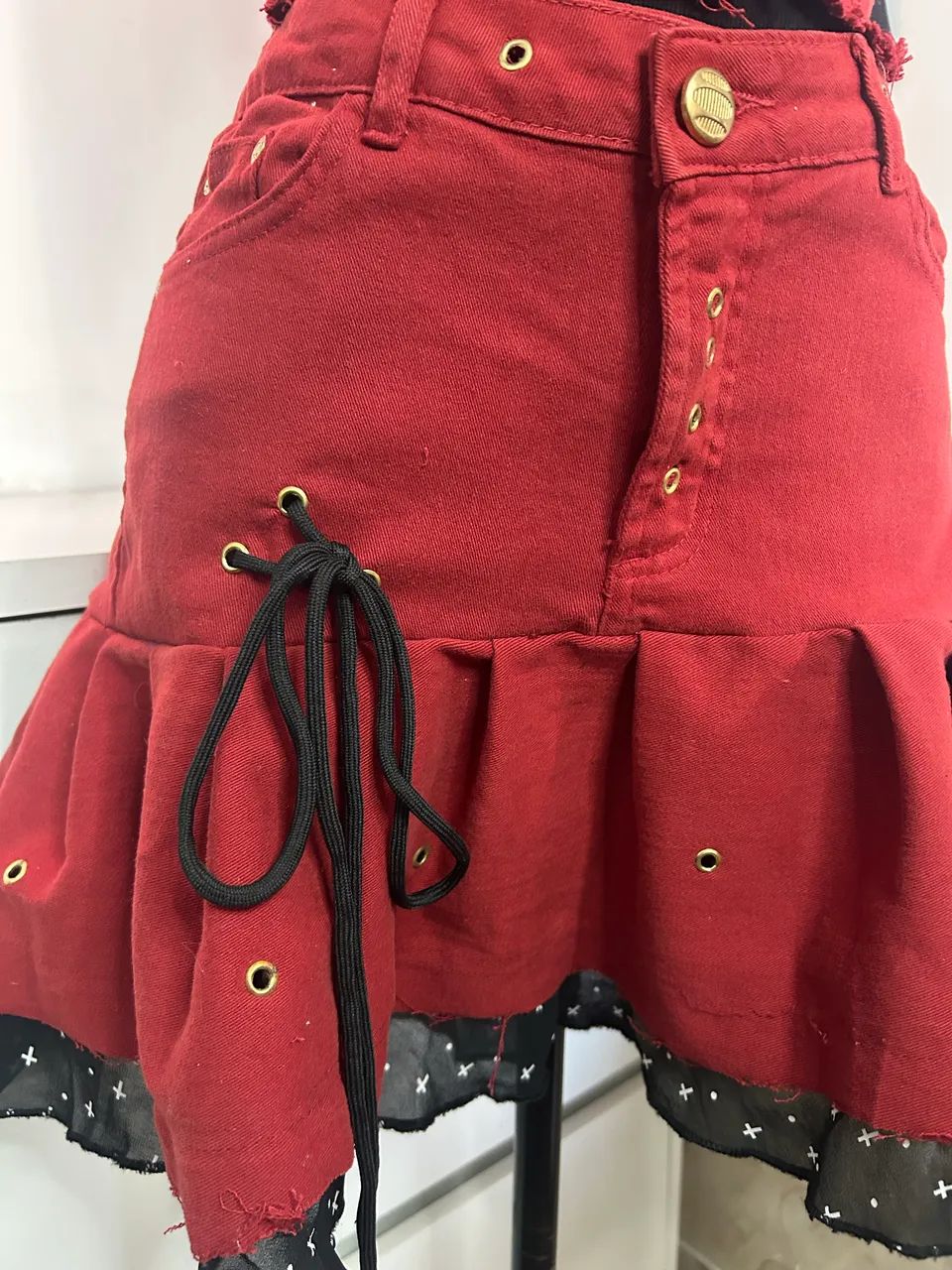 conjunto upcycling bordo  - Foto 3