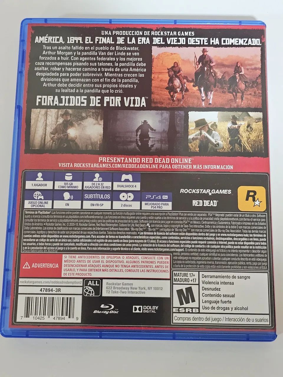 Red Dead Redemption 2. Jogo de Playstation 4. - Foto 5