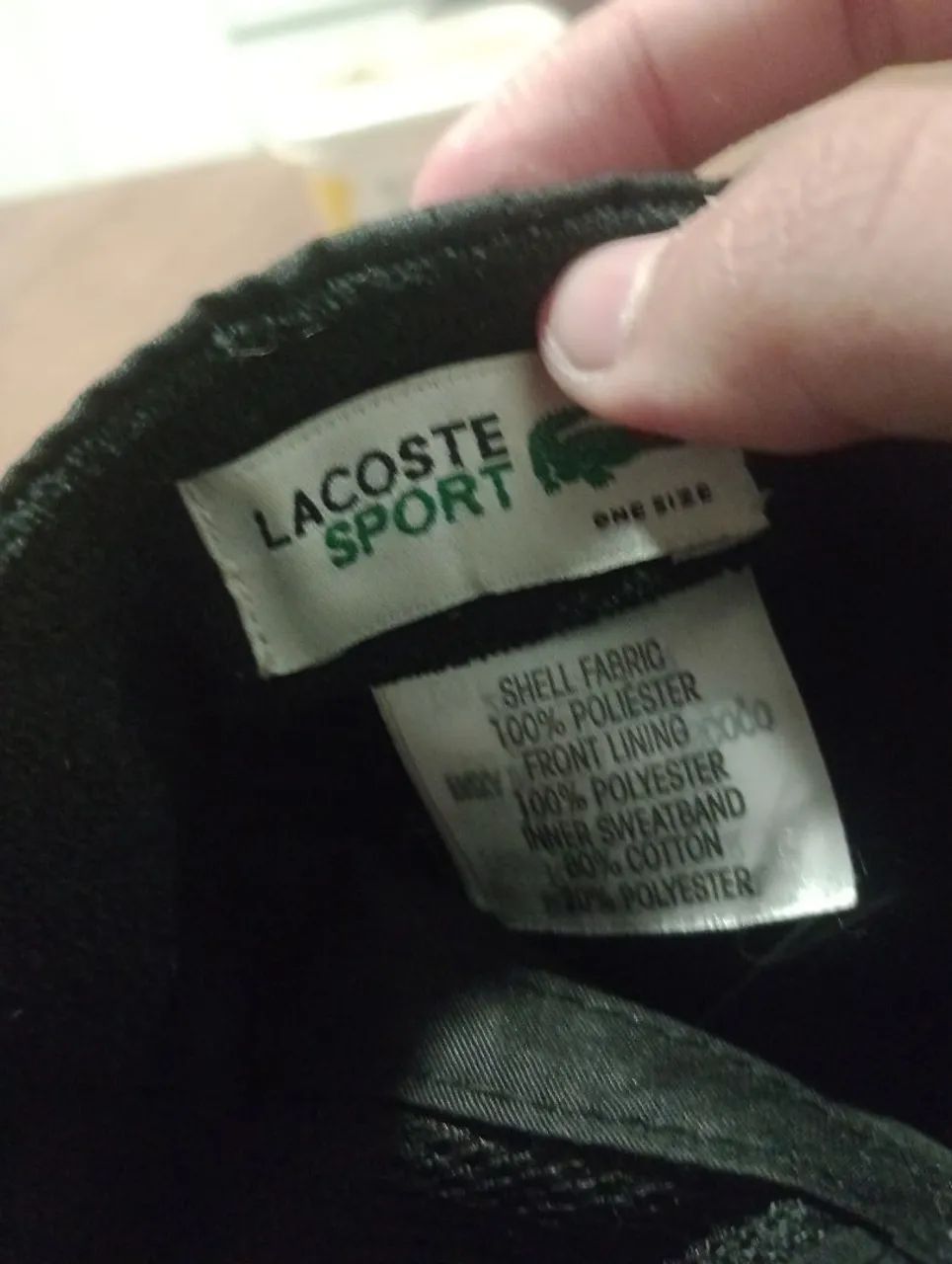 Boné Lacoste Sport original  - Foto 2
