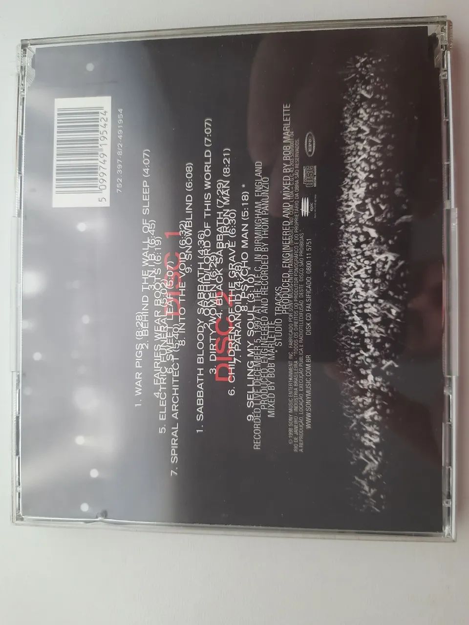 CD Black Sabbath - Reunion - Foto 2
