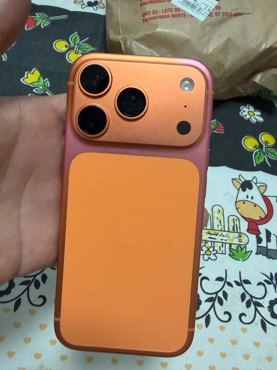 iPhone 17 pro 256 laranja  - Foto 3