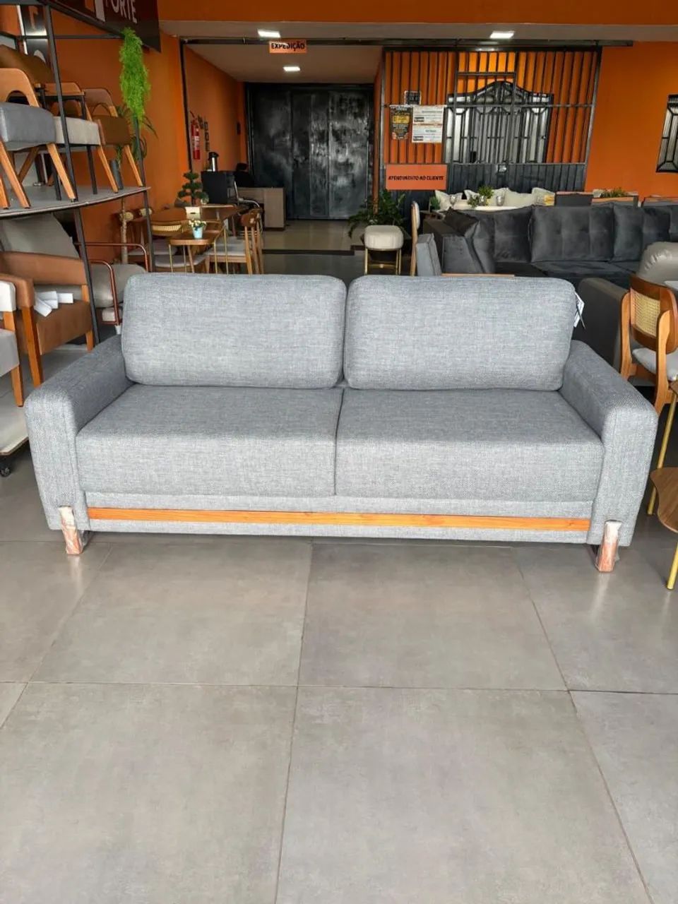 Sofa em mola ensacada fixo  - Foto 3