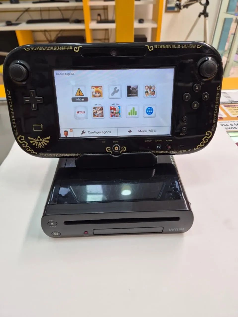 Nintendo Wii U - Zelda Windwaker Edition - sem caixa - Foto 3