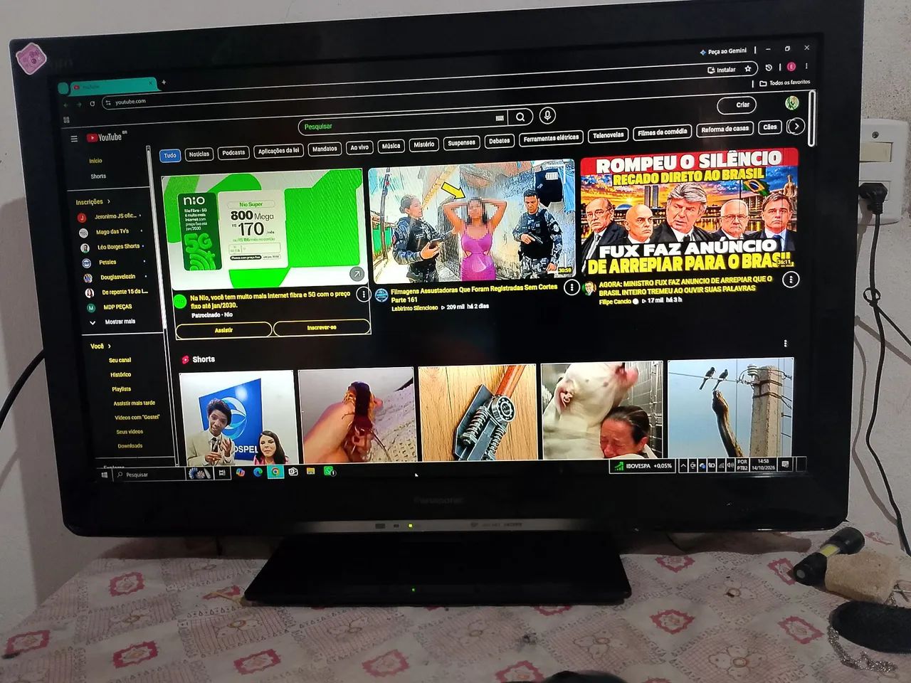 Vendo tv Panasonic 32 polegadas 