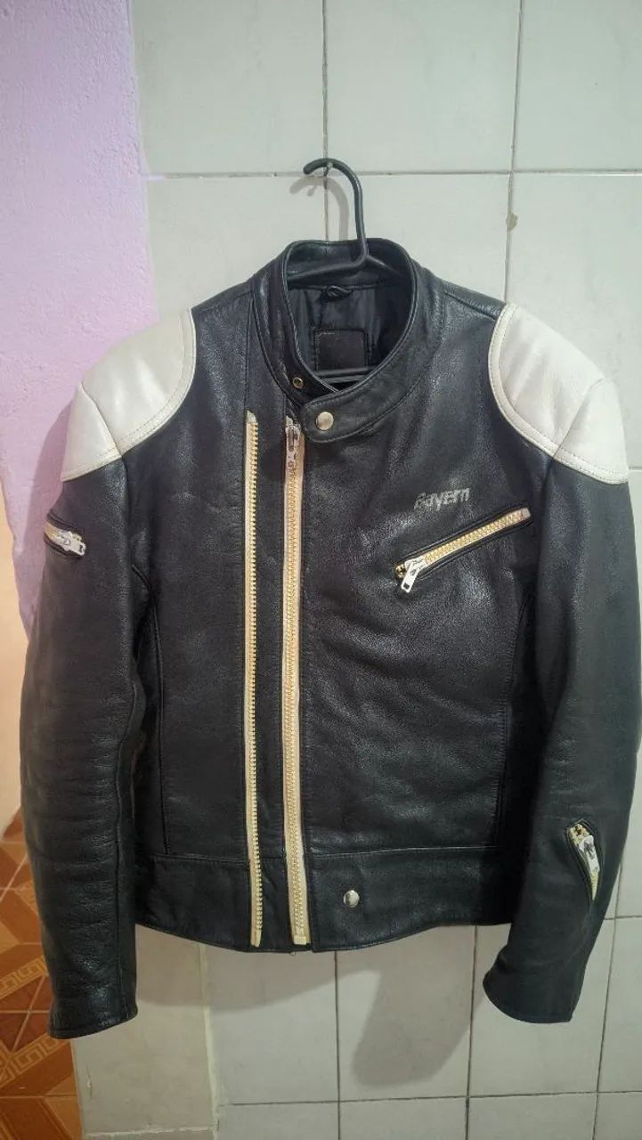 Jaqueta Biker Echt Leder Negocio - Foto 2