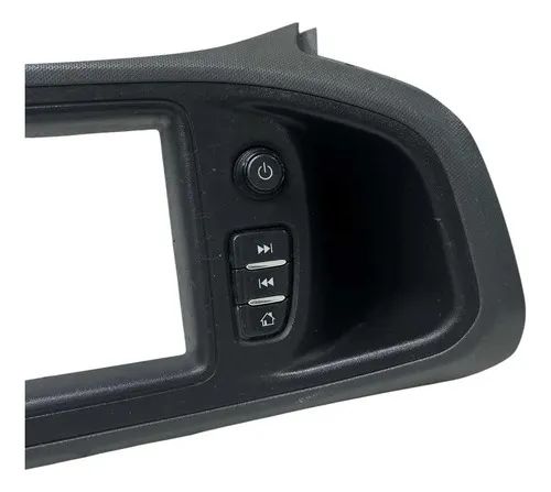 Moldura Central Multimídia Onix/prisma 2019 Preto - Peças para