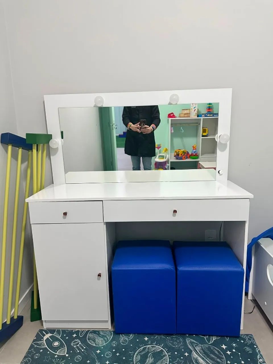Penteadeira (desmontada)  Estado: Novo  Demóbile - NOVA NA CAIXA - Foto 2