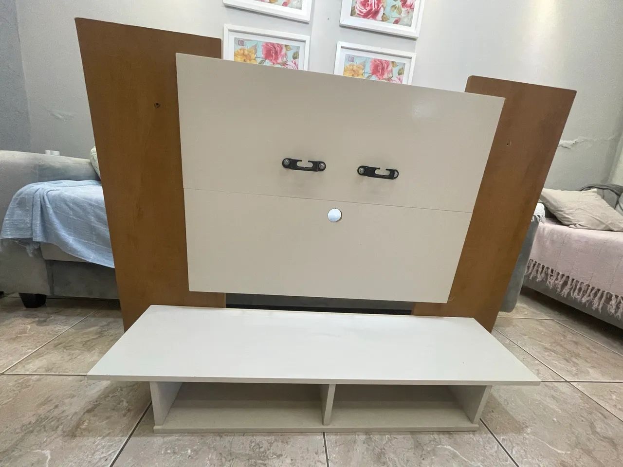 Painel com suporte de tv - Foto 4