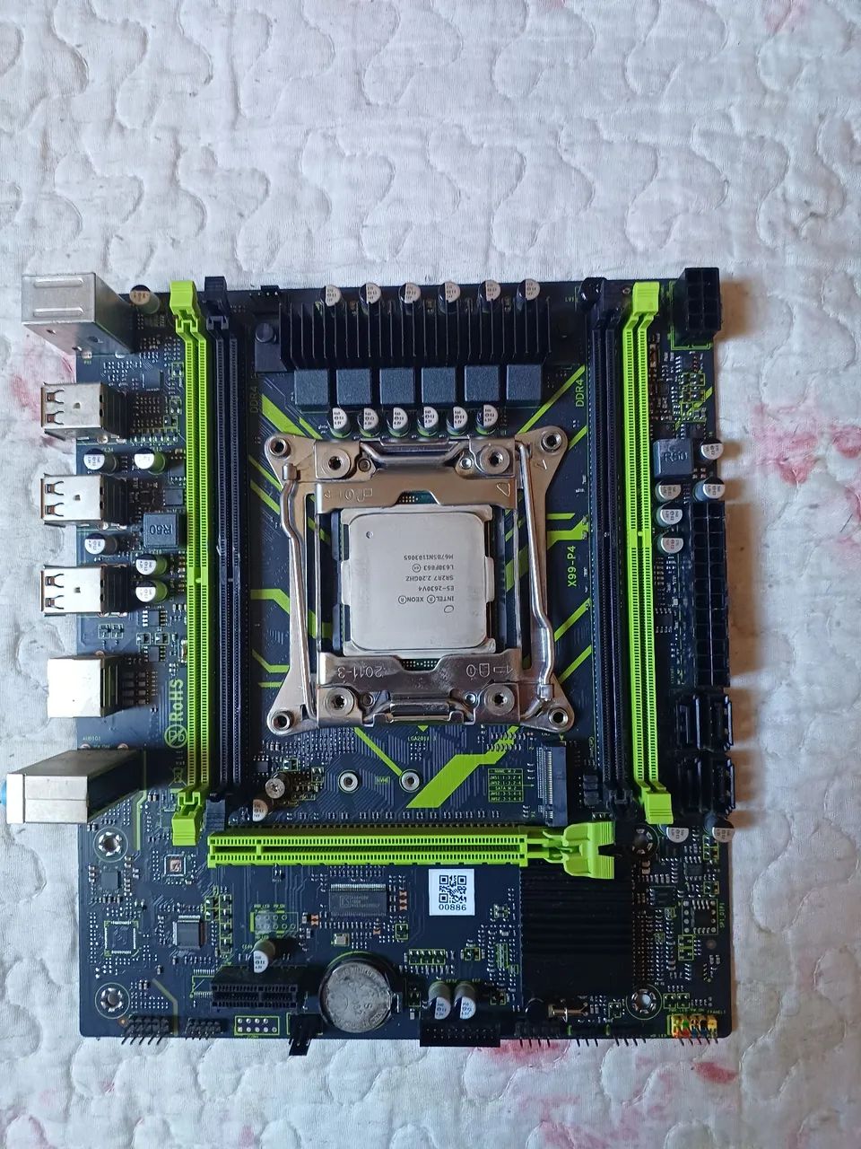 Kit Xeon E5 2630v4 + Placa-mãe X99 Soyo - Sem memória  - Foto 2