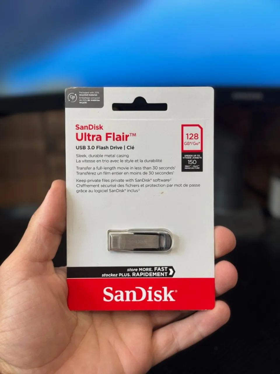 Pendrive 128gb Sandisk 