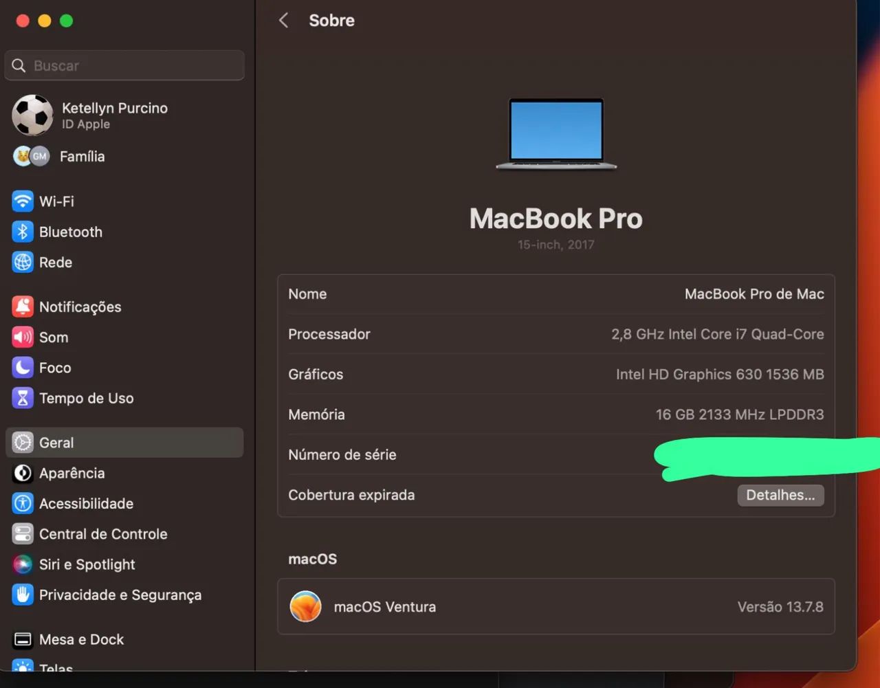 MacBook Pro 15 (2018)