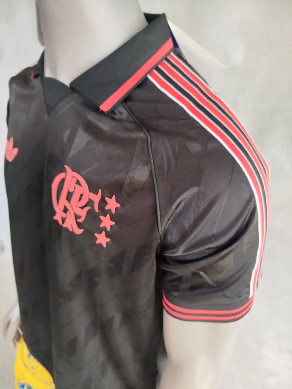 Camisa Flamengo preta lifestyle  - Foto 4