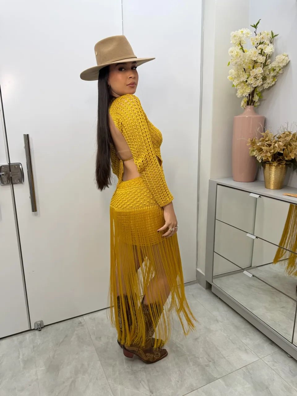 Vestido de Crochê  - Foto 3