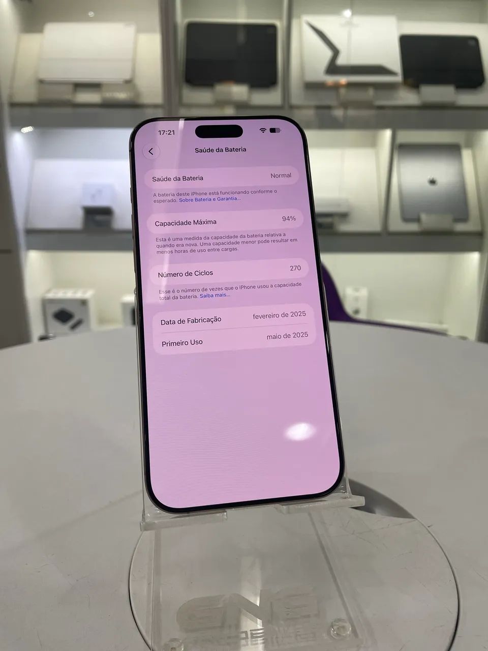 iPhone 16 Pro Max 256GB Titânio deserto - Seminovo - Foto 4