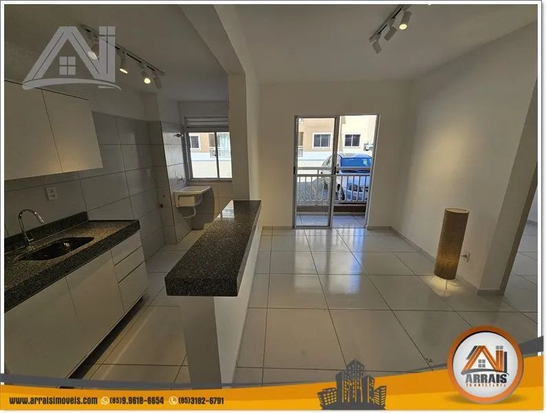 Apartamento com 2 dormitórios para alugar, 48 m² - Messejana - Fortaleza/CE - Foto 4