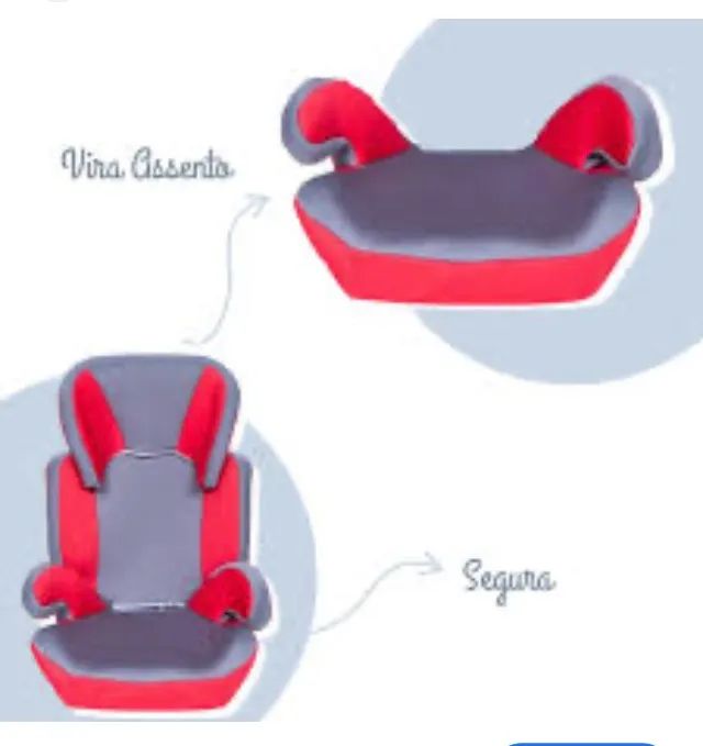 Cadeira De Segurança Carro Veicular Crianças Bebê 15 Á 36kg Cor Grafite/cinza