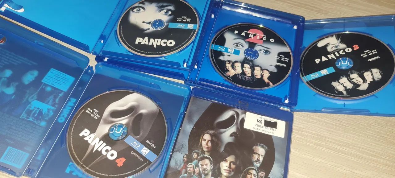 Coleção Bluray Pânico  - Foto 2