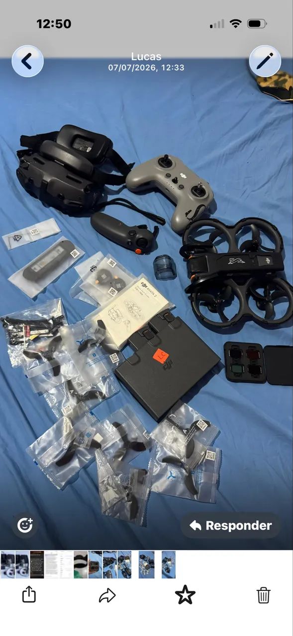 Drone DJI Avata 2 COMBO com ou sem controle extra - Foto 2