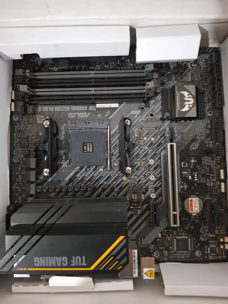 Placa Mãe ASUS TUF GAMING A520M-PLUS II  - Foto 5