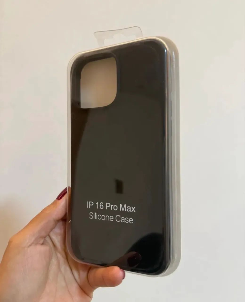 Capa de Silicone IPhone 16 Pro Max NOVA