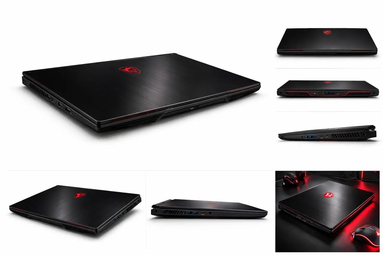Notebook Gamer MSI i7, 32gb , Nvme , troco em placa de video - Foto 5