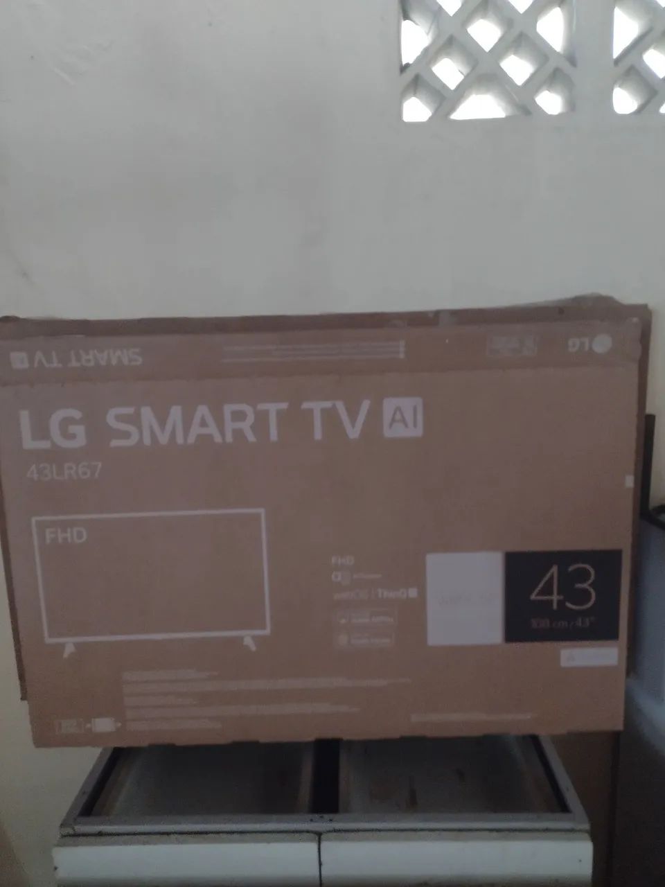 CAIXA DE TV SMART COM ISOPOR DE 32, 43, 49, 50 POLEGADAS  - Foto 3