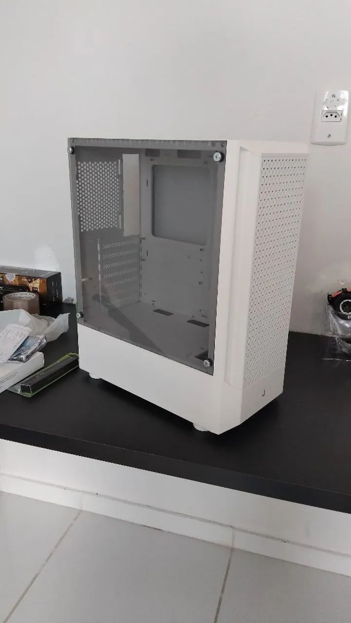 GABINETE RISE MODE WAVE WHITE C/ 3 FANS ARGB - Foto 3