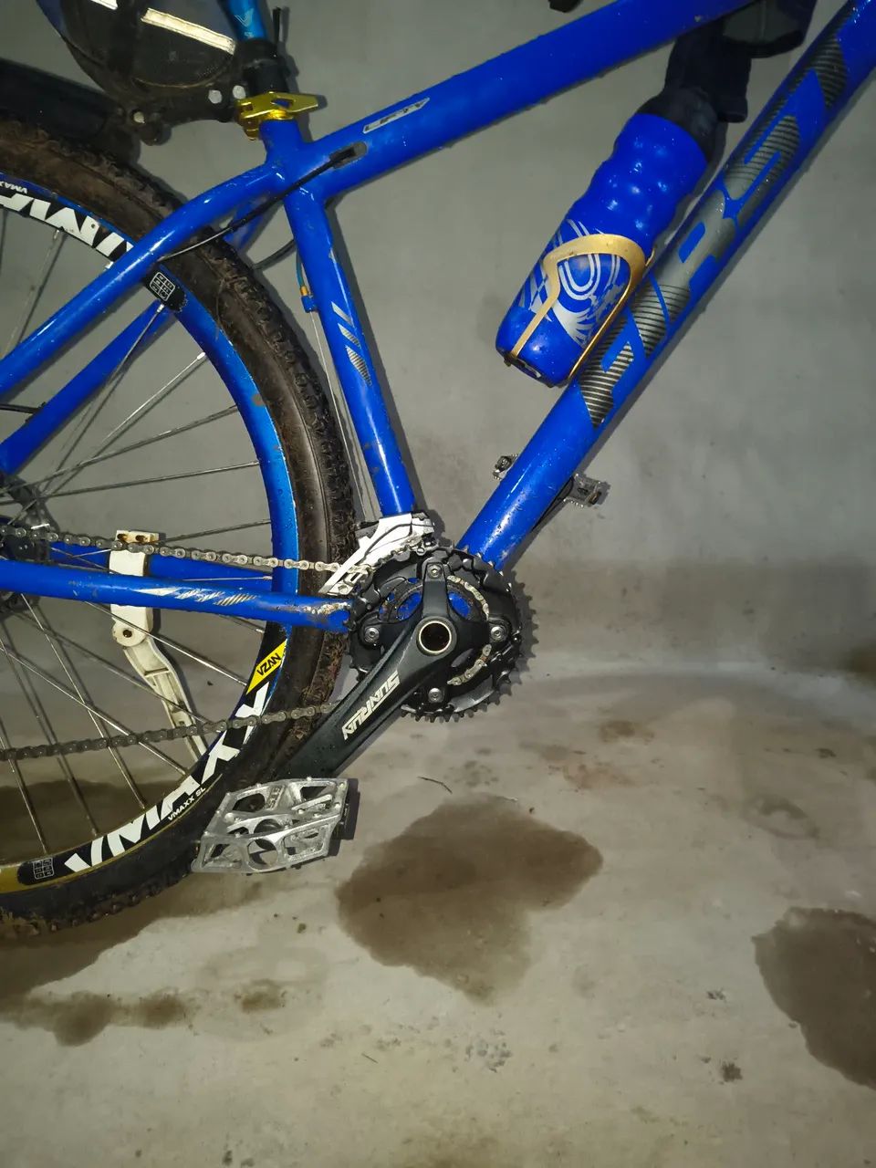 Quadro mtb first lifty gold azul hunter/prata brilho  - Foto 2