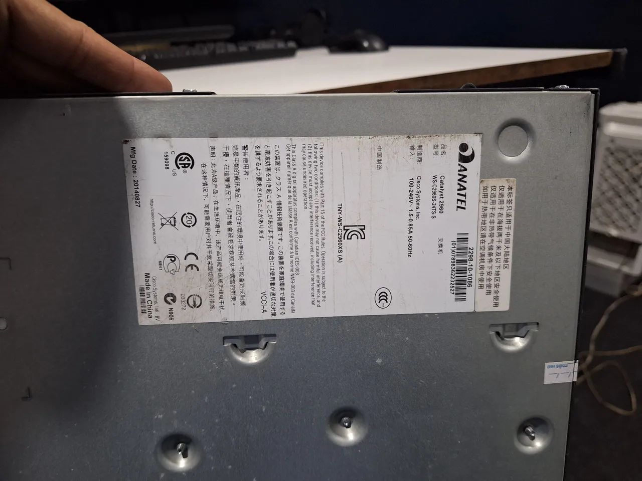 Switch Cisco 2960S-24TS-S - Foto 4