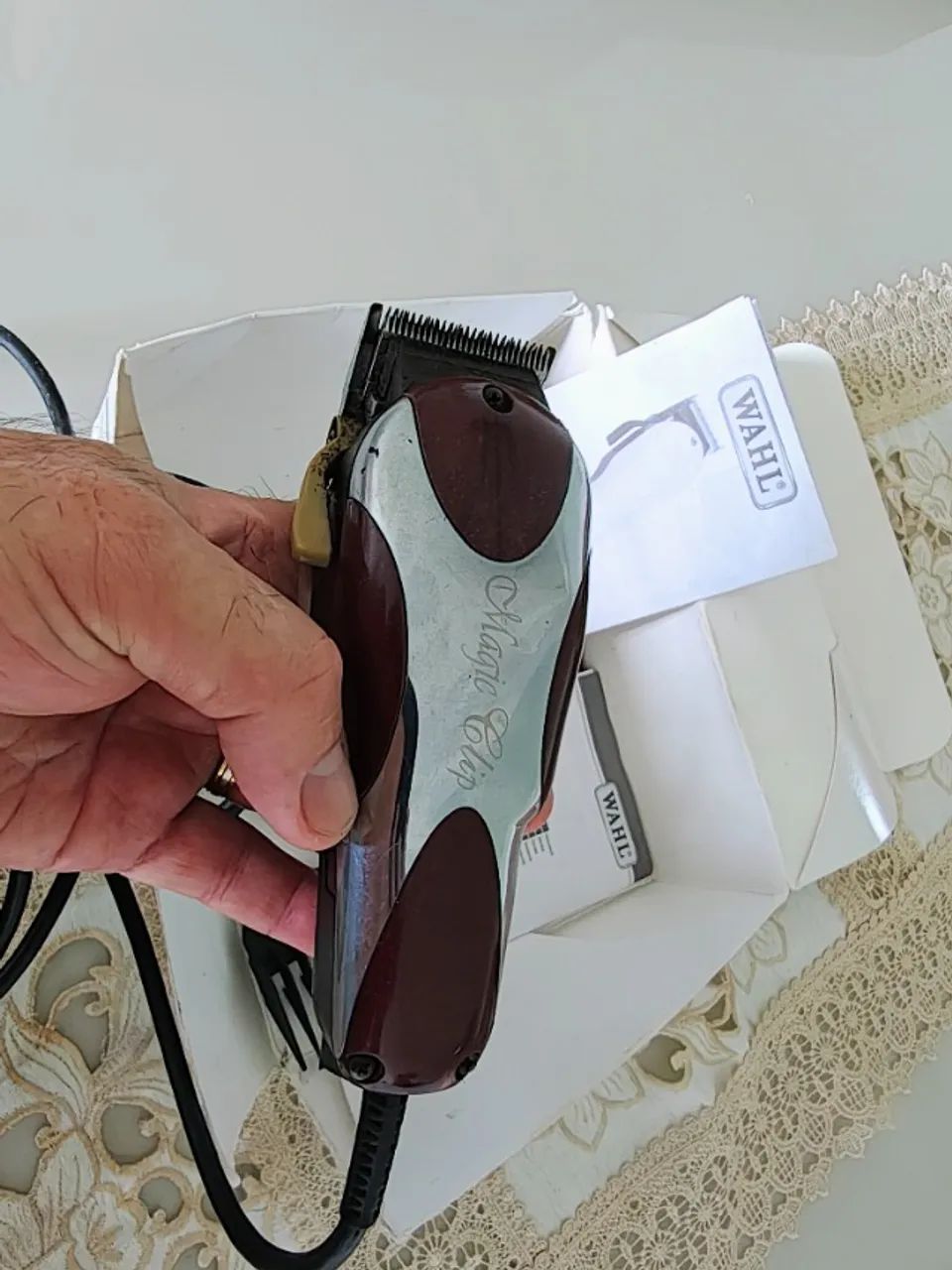 Máquina de cortar cabelo profissional Wahl Magic Clip