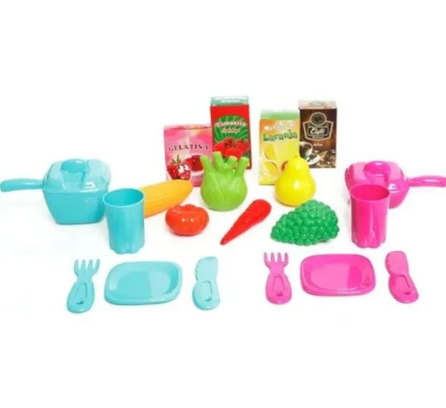  brinquedo Carrinho que se transforma em uma cozinha completa - mobility chef Tateti - Foto 2