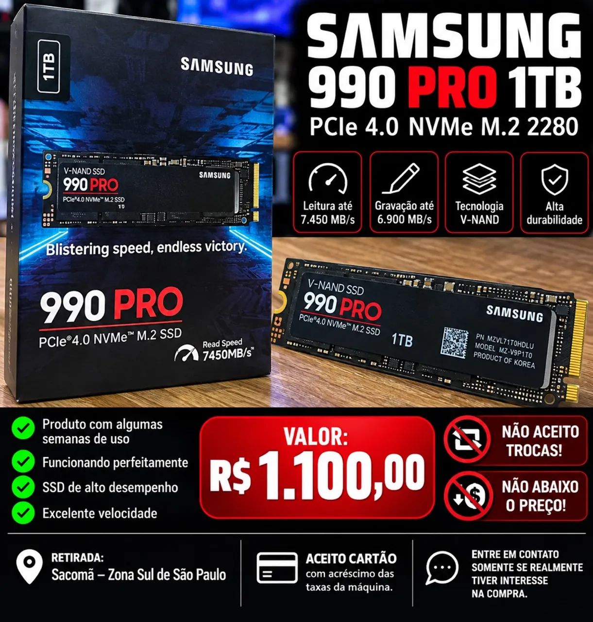 Ssd Samsung 1tb