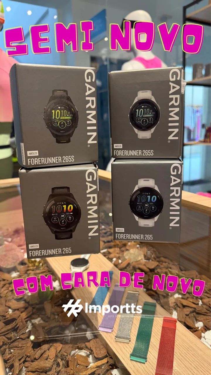 Garmin semi novo com cara de novo 