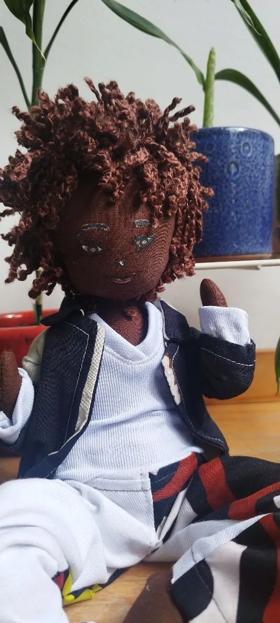 Boneco de pano rasrs