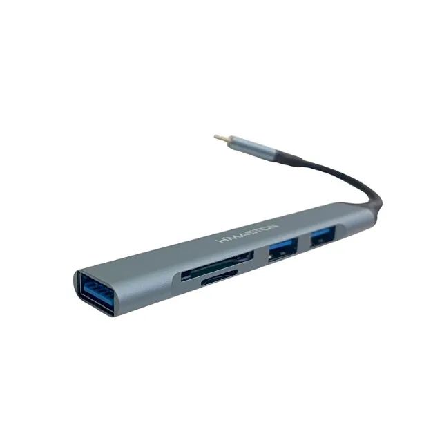 Hub Usb 3.0 com Leitor de Cartão Hmaston - Foto 2