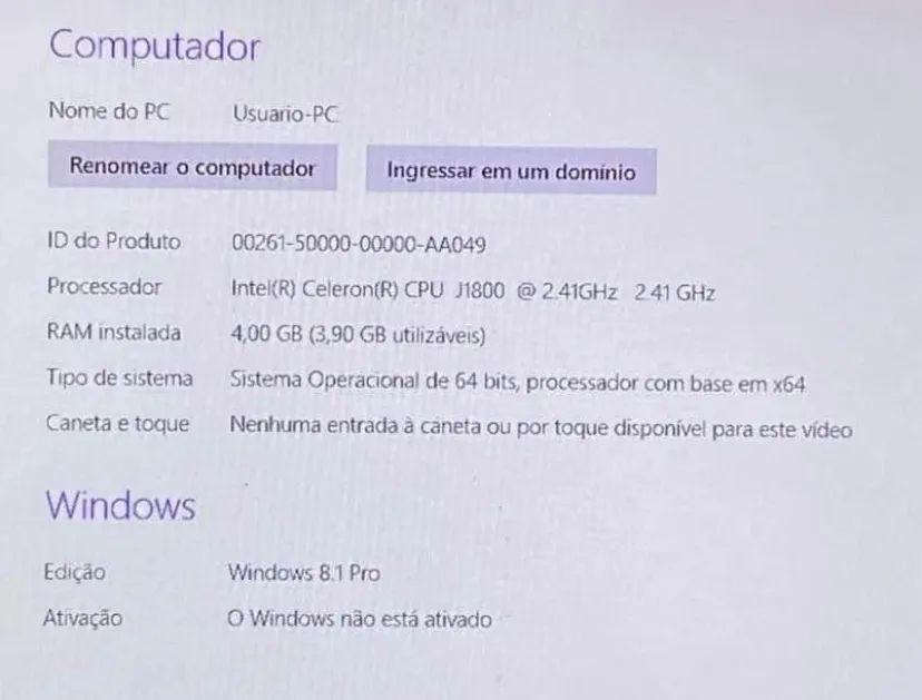 Vendo pc