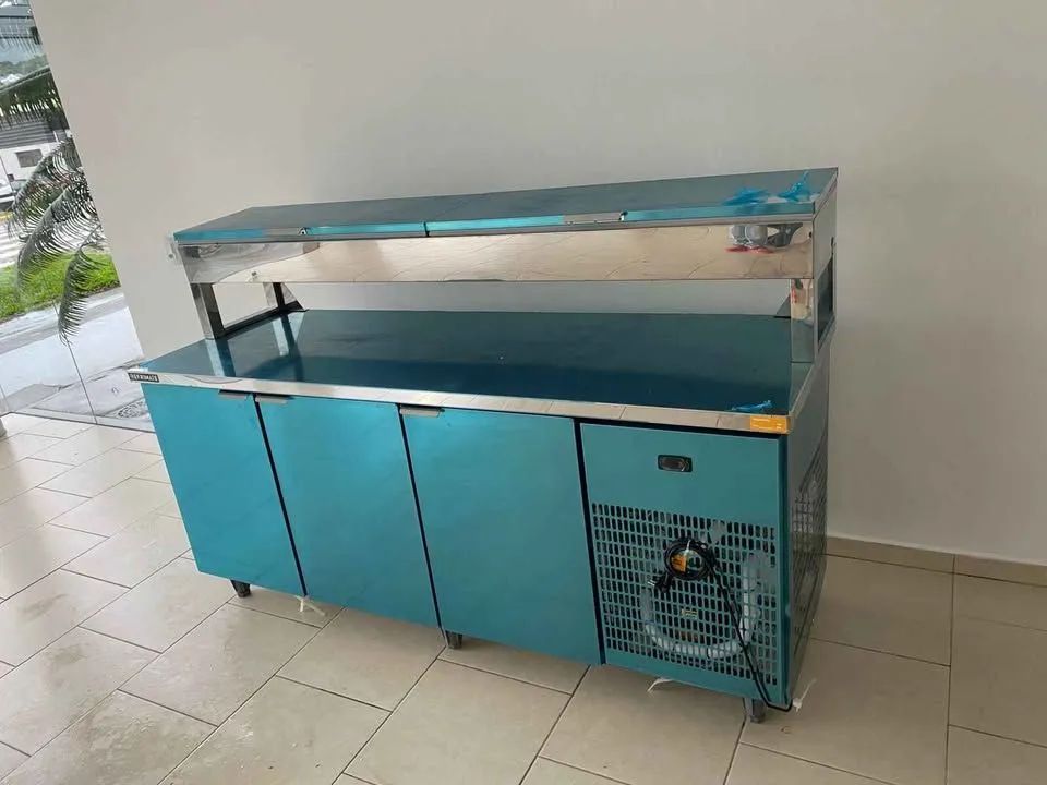 Balcão de Serviço Condimentador 2M Refrimate Pronta Entrega