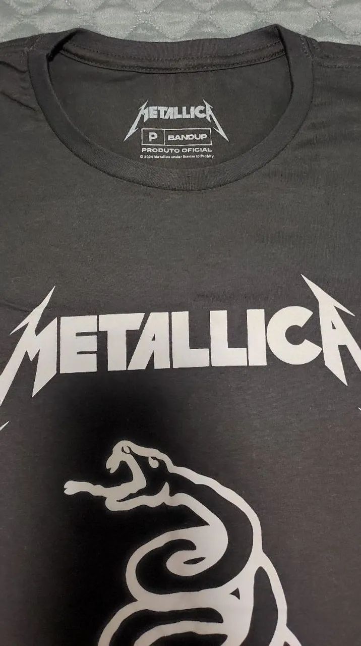 Camiseta Metallica (P) - Foto 3