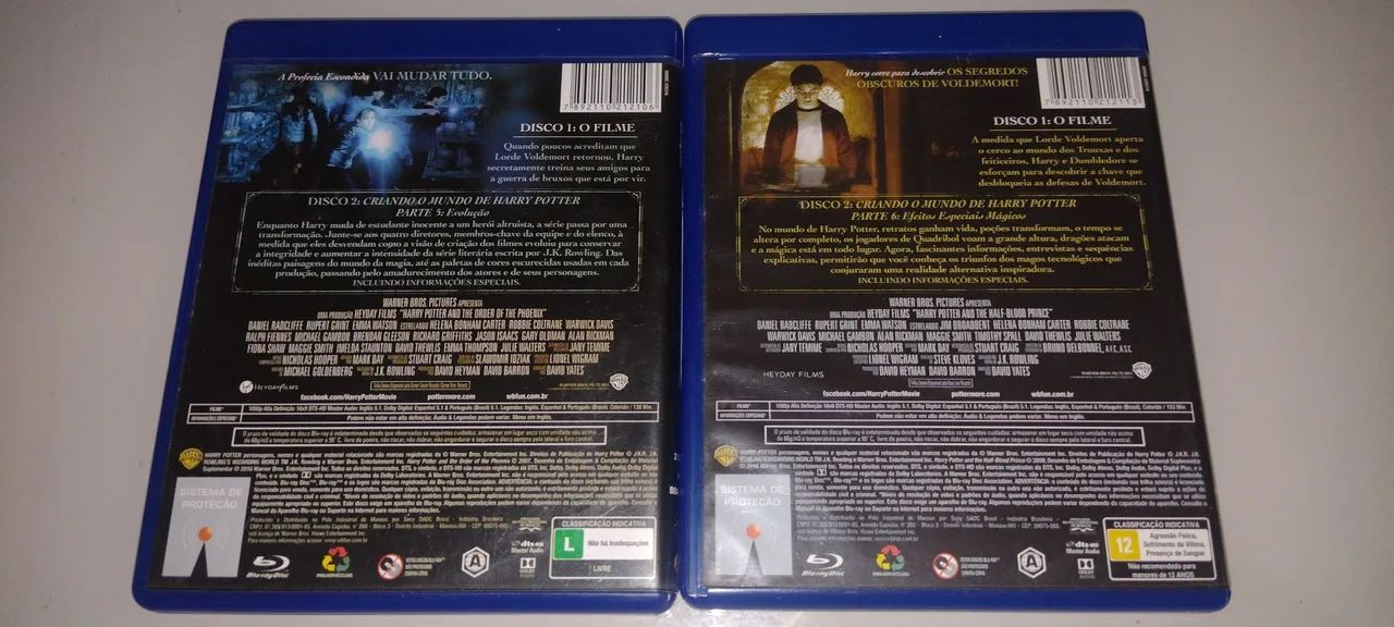 Boxes Bluray de Harry Potter  - Foto 3