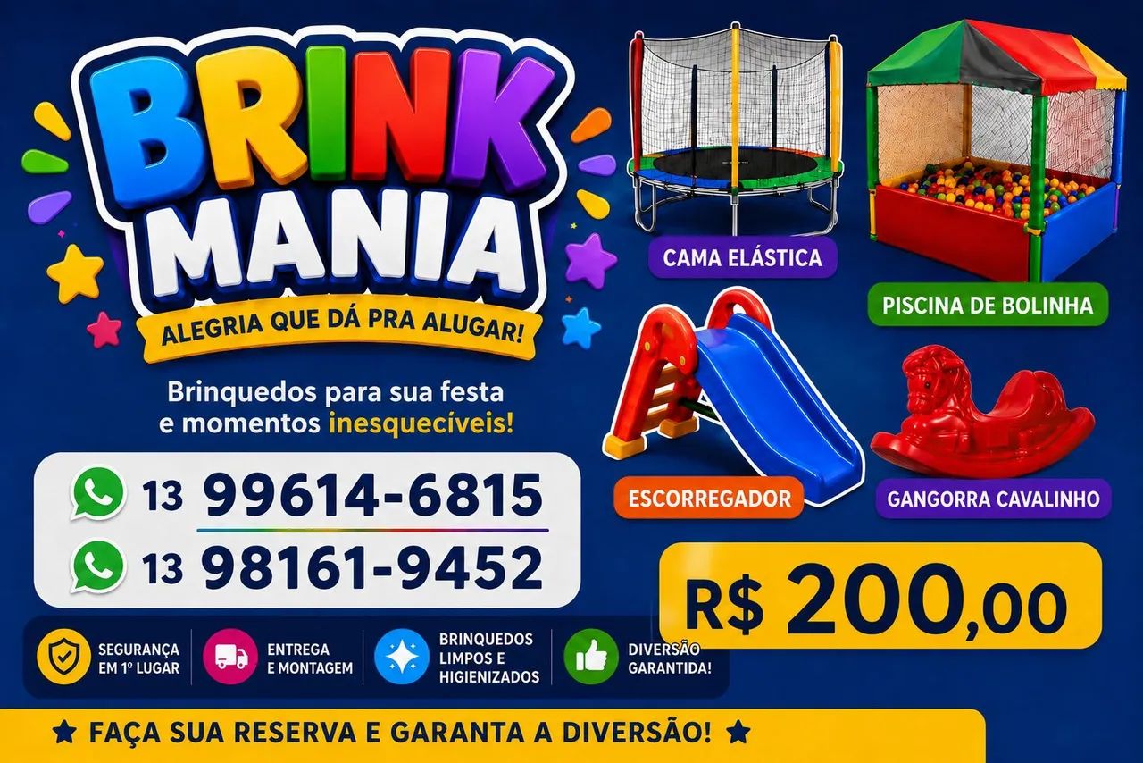 Kit brinquedos 