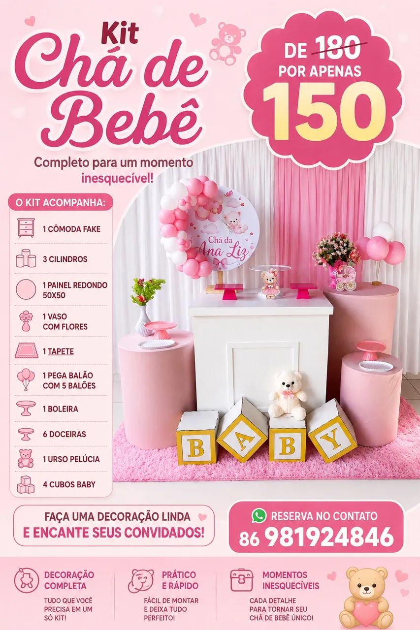 Festa prática sem pesar no bolso! 
