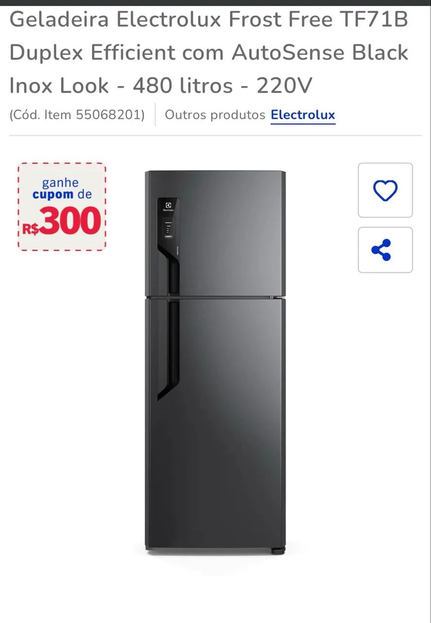 Geladeira Electrolux TF71b