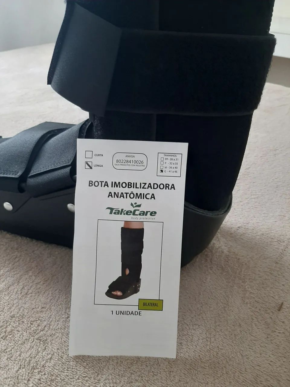 Bota ortopédica 