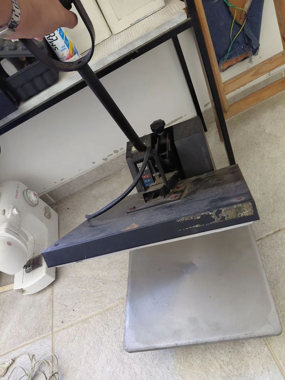 Prensa térmica 38x38