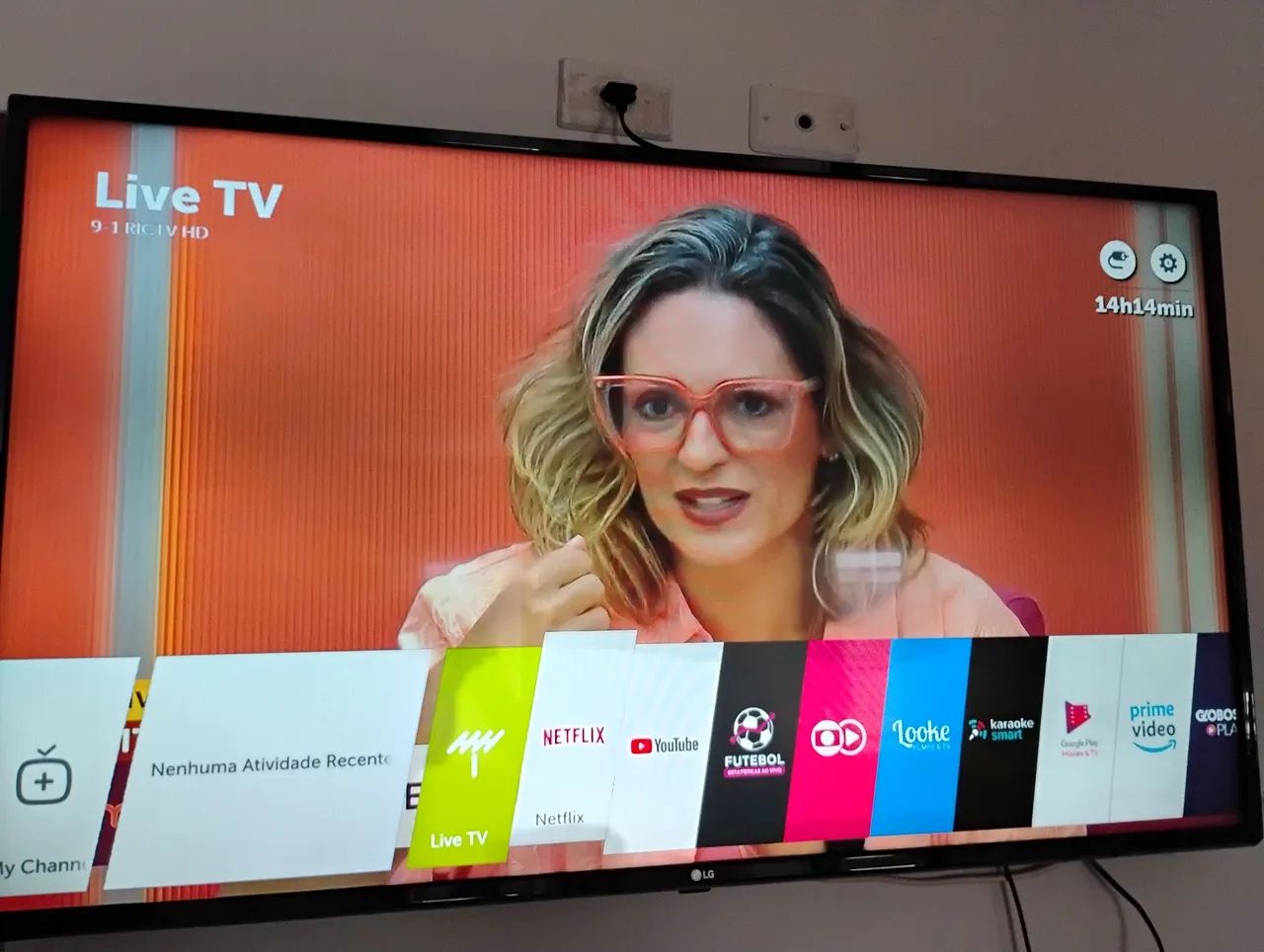Vendo Smartv LG 32 polegadas em perfeito estado parcelo com juros da maquininha  - Foto 5