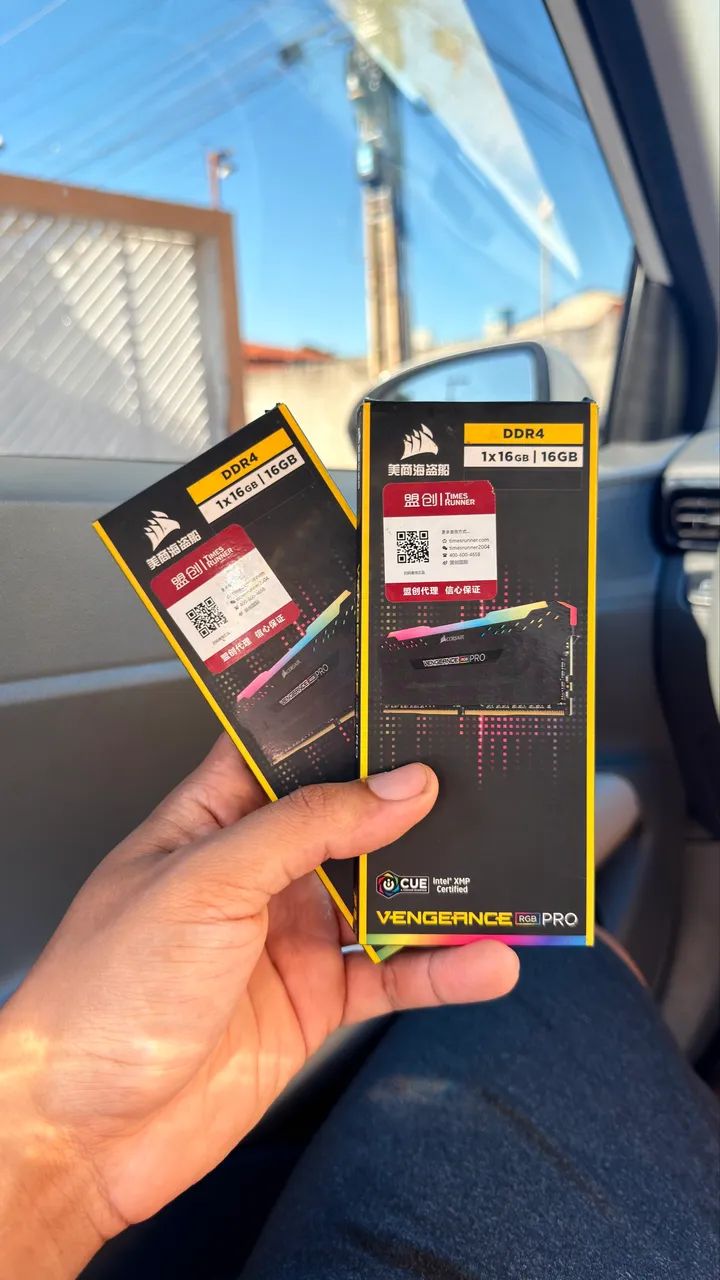 Memória ram Corsair 2x16 3.200Mhz