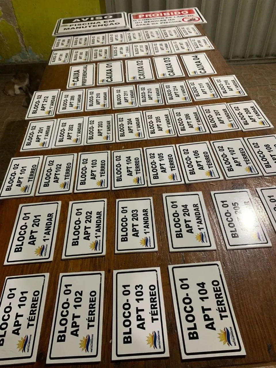 placa de sinalização  - Foto 2